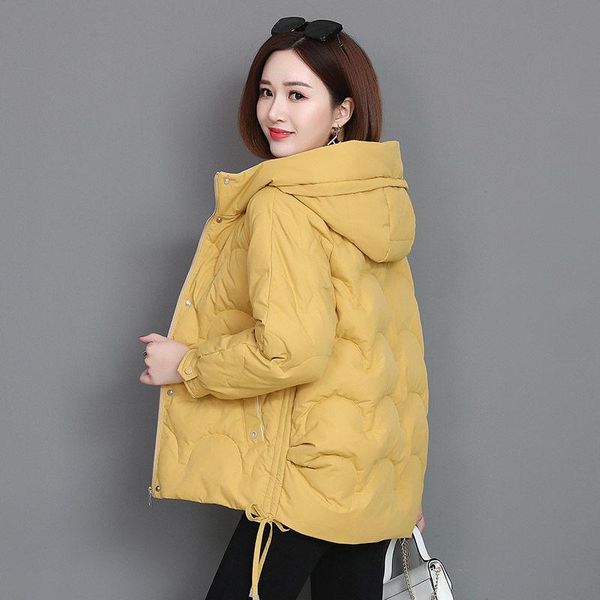 women's down & parkas women winter jacket short warm female 2021 autumn thicken cotton padded coat korean hooded loose zipper outwear f, Black
women's down & parkas women winter jacket short warm female 2021 autumn thicken cotton padded coat korean hooded loose zipper outwear f, Black