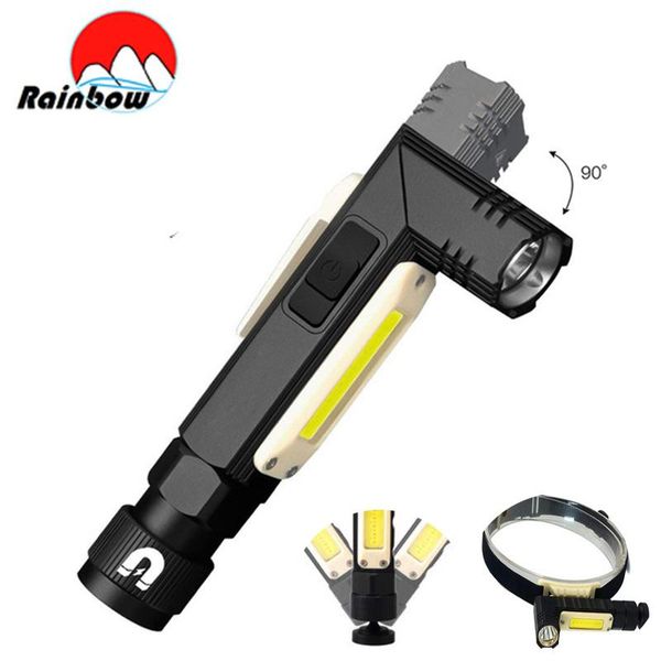 flashlights torches portable led usb rechargeable headlight 90 degree twist rotary clip with magnet tail 5 modes torch camping lamp
flashlights torches portable led usb rechargeable headlight 90 degree twist rotary clip with magnet tail 5 modes torch camping lamp