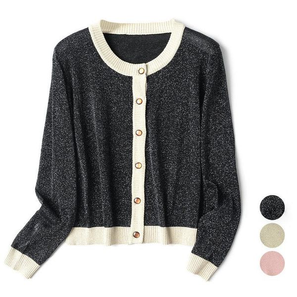 women's jackets summer ice silk knit cardigans women o neck casual loose button cardigan outwear female sun protection jacket coats, Black;brown
women's jackets summer ice silk knit cardigans women o neck casual loose button cardigan outwear female sun protection jacket coats, Black;brown
