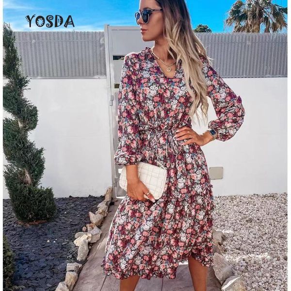 casual dresses women summer dress 2021 boho foral printed long collect waist slim straight lantern sleeve beach high a-line, Black;gray
casual dresses women summer dress 2021 boho foral printed long collect waist slim straight lantern sleeve beach high a-line, Black;gray