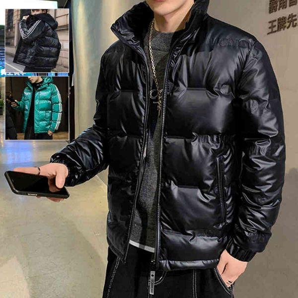 bright face warm coat 2021 winter down cotton clothes men's fashion loose hooded jacket men, Black
bright face warm coat 2021 winter down cotton clothes men's fashion loose hooded jacket men, Black