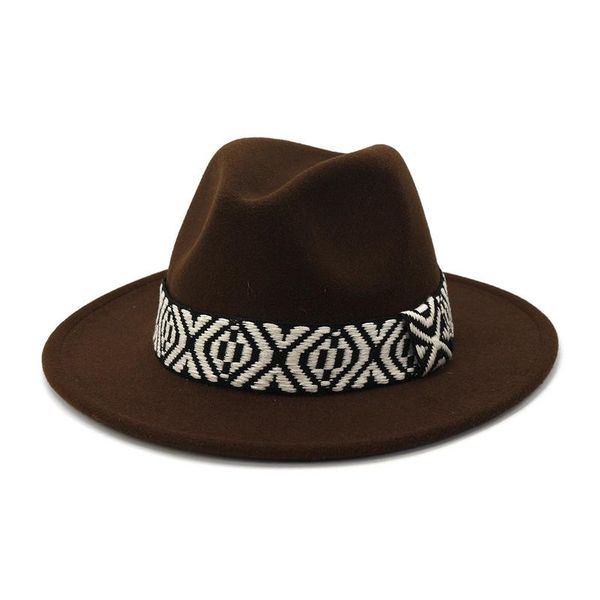 wide brim hats fedora hat men women hand-knitted decorative felt artificial wool blend winter bowler lady jazz, Blue;gray
wide brim hats fedora hat men women hand-knitted decorative felt artificial wool blend winter bowler lady jazz, Blue;gray