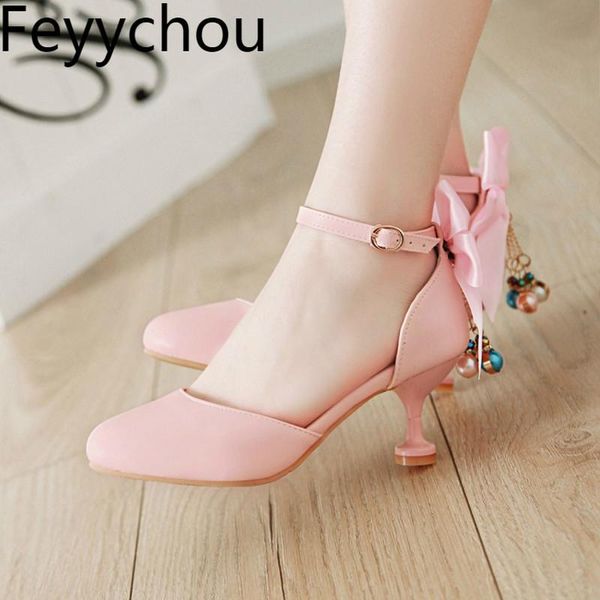 dress shoes women pumps high heels round toe buckle pu d'orsay two-piece pearl butterfly-knot 2021 fashion sweet pink size 34-43, Black
dress shoes women pumps high heels round toe buckle pu d'orsay two-piece pearl butterfly-knot 2021 fashion sweet pink size 34-43, Black
