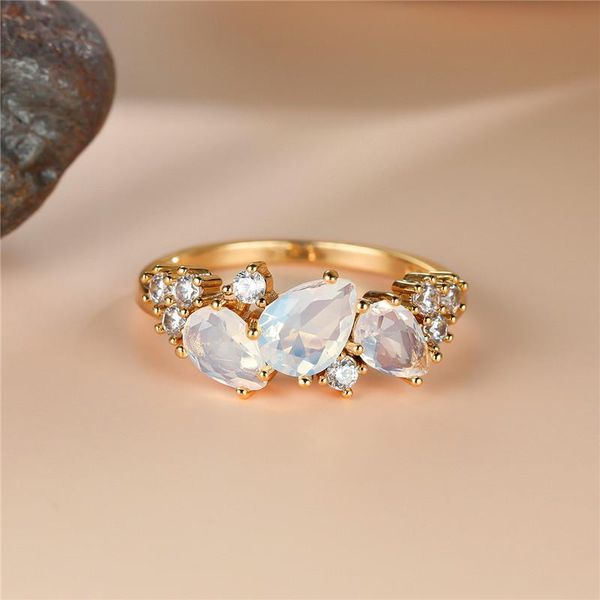 wedding rings dainty female white crystal moonstone ring cute gold color thin for women luxury geometry zircon engagement, Slivery;golden
wedding rings dainty female white crystal moonstone ring cute gold color thin for women luxury geometry zircon engagement, Slivery;golden