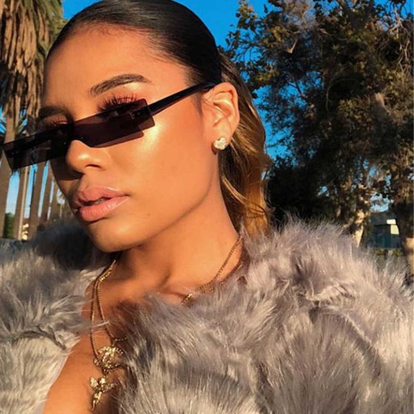 luxury designer sunglasses black rimless rectangle women uv400 designer trendy retro brand steampunk sun glasses lady shades for wholesale, White;black
luxury designer sunglasses black rimless rectangle women uv400 designer trendy retro brand steampunk sun glasses lady shades for wholesale, White;black