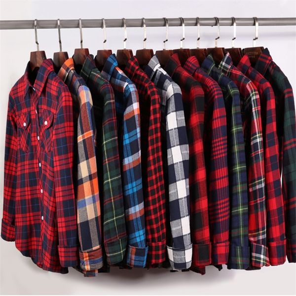 spring autumn women blouse cotton long sleeve plaid shirt fashion large size slim women's vintage blouses casual blusas 210225, White
spring autumn women blouse cotton long sleeve plaid shirt fashion large size slim women's vintage blouses casual blusas 210225, White