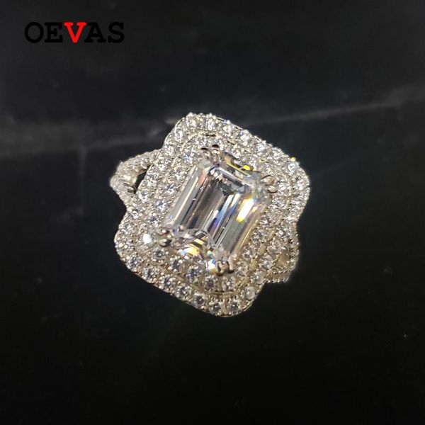cluster rings oevas 100% 925 sterling silver for women sparkling full zircon high carbon diamond wedding party bridal fine jewelry gifts, Golden;silver
cluster rings oevas 100% 925 sterling silver for women sparkling full zircon high carbon diamond wedding party bridal fine jewelry gifts, Golden;silver