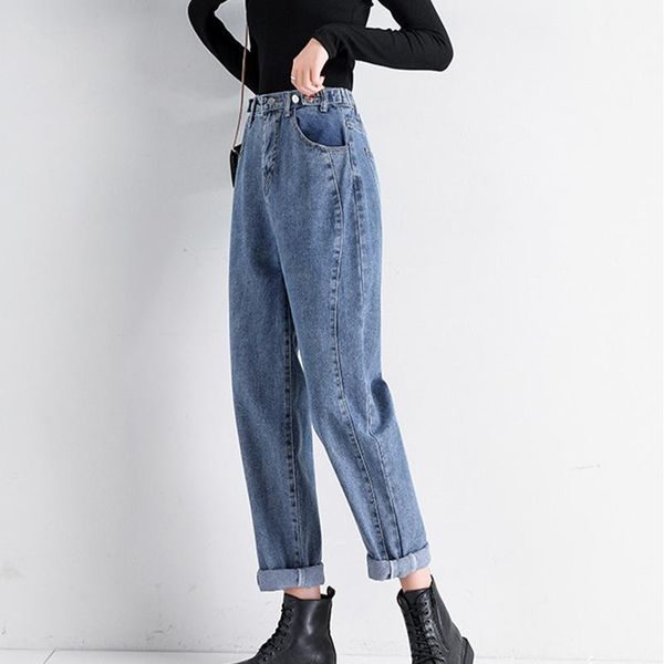 women's jeans women solid vintage high waist wide leg denim trousers simple all-match loose fashion harajuku chic casual, Blue
women's jeans women solid vintage high waist wide leg denim trousers simple all-match loose fashion harajuku chic casual, Blue