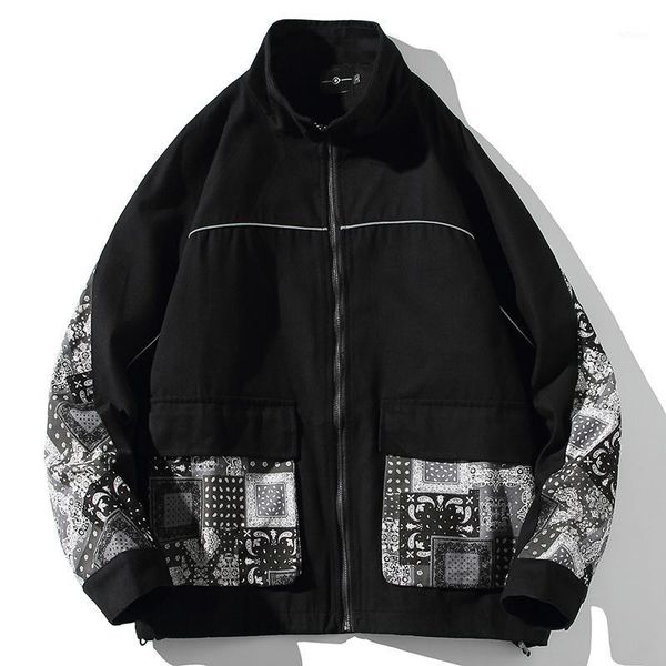 men's jackets autumn oversized zip up jacket cargo outerwear fashion harajuku windbreaker streetwear clothing male coat plus size 5xl, Black;brown
men's jackets autumn oversized zip up jacket cargo outerwear fashion harajuku windbreaker streetwear clothing male coat plus size 5xl, Black;brown