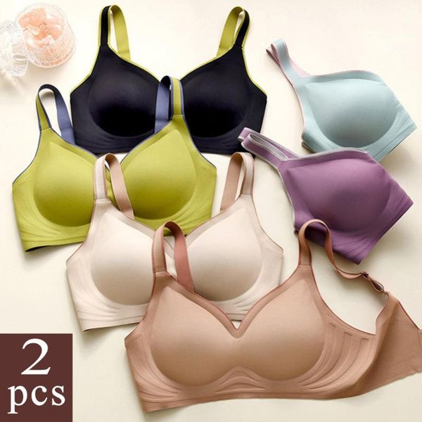 bras 2pcs color latex underwear gradient jelly strap anti-skipping bra no steel ring beauty back for women 6 colors available, Red;black
bras 2pcs color latex underwear gradient jelly strap anti-skipping bra no steel ring beauty back for women 6 colors available, Red;black