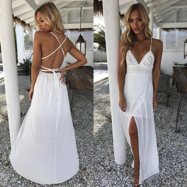 casual dresses femme summer beach robe maxi dress women boho deep v-neck high waist slim evening party long red white, Black;gray
casual dresses femme summer beach robe maxi dress women boho deep v-neck high waist slim evening party long red white, Black;gray