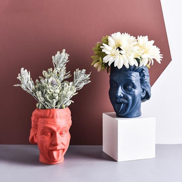 vases frankenstein head vase-office bedroom creative flower pot -home decoration-pen holder-storage jar-flowers vase-crafts planter 
vases frankenstein head vase-office bedroom creative flower pot -home decoration-pen holder-storage jar-flowers vase-crafts planter