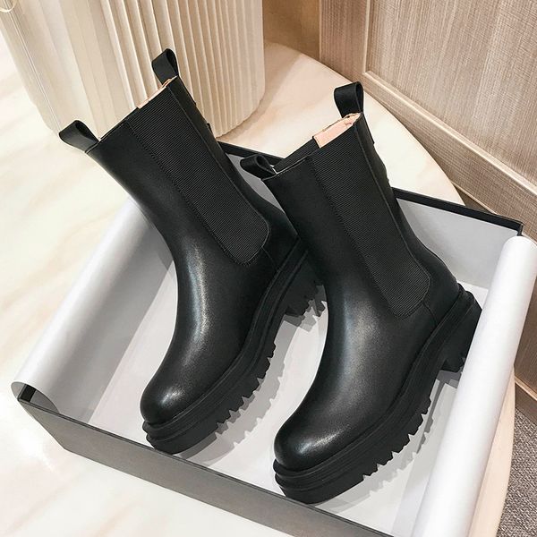womens boot chunky heel ankle boots woman shoes autumn brand designer chelsea boots female platform boots lasdies 41 42 43, Black
womens boot chunky heel ankle boots woman shoes autumn brand designer chelsea boots female platform boots lasdies 41 42 43, Black
