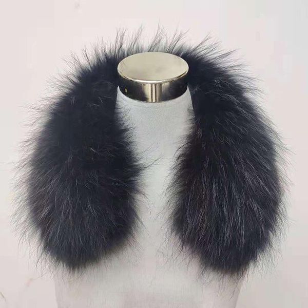 scarves 100% natural raccoon fur collar for women men super luxury fluffy jackets accessories 55*15cm neck warm diy fashion decor scarf, Blue;gray
scarves 100% natural raccoon fur collar for women men super luxury fluffy jackets accessories 55*15cm neck warm diy fashion decor scarf, Blue;gray