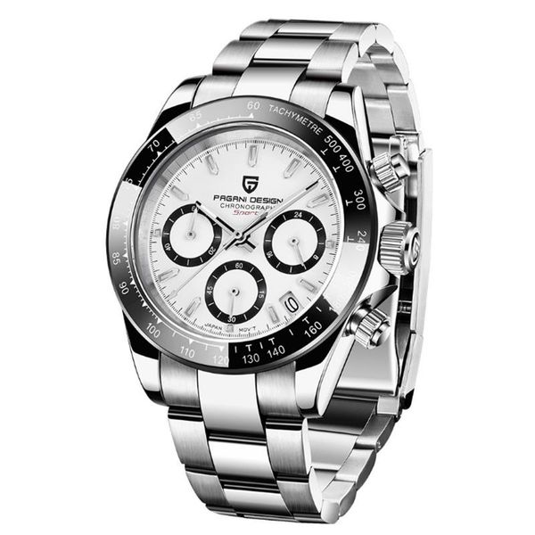 wristwatches mens' watches chronograph quartz watch men stainless steel wristwatch sapphire glass fshion male clock a37, Slivery;brown
wristwatches mens' watches chronograph quartz watch men stainless steel wristwatch sapphire glass fshion male clock a37, Slivery;brown