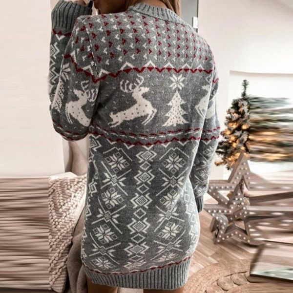 casual dresses above knee women o-neck ribbed cuff xmas knitted mini dress for outdoor, Black;gray
casual dresses above knee women o-neck ribbed cuff xmas knitted mini dress for outdoor, Black;gray