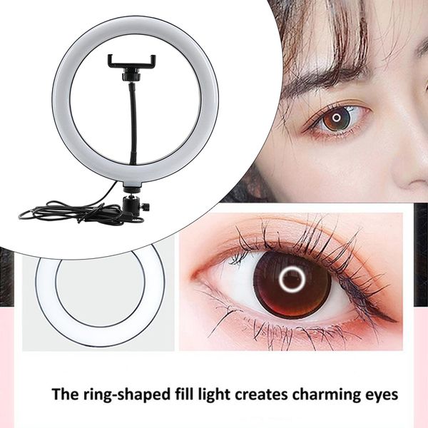 10'' / 12\" selfie ring light mini led camera ringlight for live stream makeup compatible with all phones dimmable led beau
10'' / 12\" selfie ring light mini led camera ringlight for live stream makeup compatible with all phones dimmable led beau