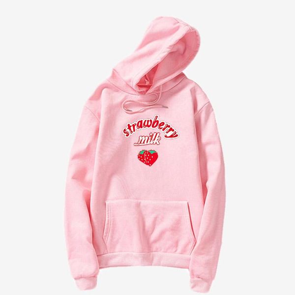 women's hoodies & sweatshirts harajuku sweet and cute cartoon milk box hoodie strawberry vintage printed sweatshirt purple, Black
women's hoodies & sweatshirts harajuku sweet and cute cartoon milk box hoodie strawberry vintage printed sweatshirt purple, Black