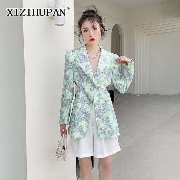 women's suits & blazers xizihupan temperament colorblock woman notched long sleeve cut out gathered waist female blazer 2021 fashion cl, White;black
women's suits & blazers xizihupan temperament colorblock woman notched long sleeve cut out gathered waist female blazer 2021 fashion cl, White;black