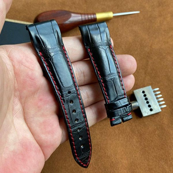 watch bands handmade double alligator strap men women custom watchbands luxury crocodile skin band genuine leather belt, Black;brown
watch bands handmade double alligator strap men women custom watchbands luxury crocodile skin band genuine leather belt, Black;brown