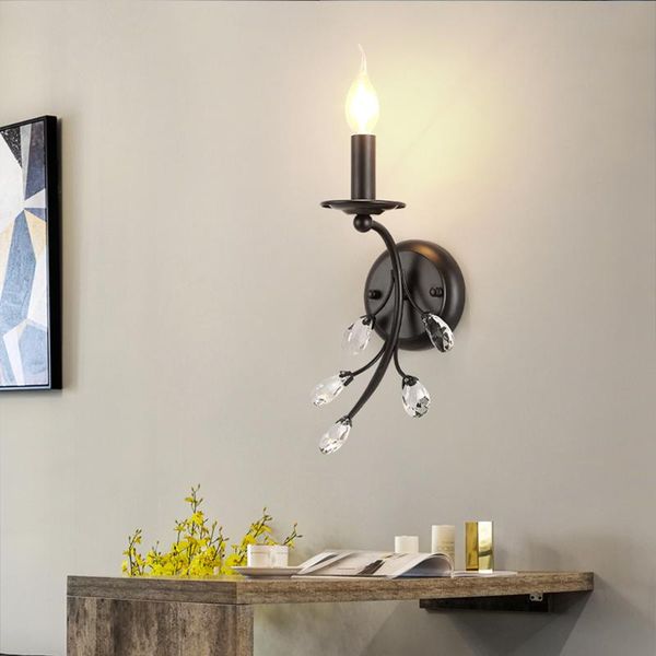 modern nordic design e14 vintage crystal led wall lights fixtures for staircase bedroom bathroom home lighting
modern nordic design e14 vintage crystal led wall lights fixtures for staircase bedroom bathroom home lighting