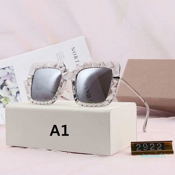 luxury- womens sunglasses summer sunglasses for woman uv400 3 model 2922 1711 9011 15 colors highly quality, White;black
luxury- womens sunglasses summer sunglasses for woman uv400 3 model 2922 1711 9011 15 colors highly quality, White;black
