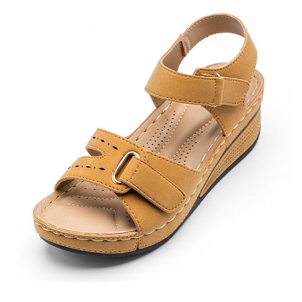 sandals drop women summer women's platform shoes fashion comfortable casual light soft female wedges retro 2021, Black
sandals drop women summer women's platform shoes fashion comfortable casual light soft female wedges retro 2021, Black
