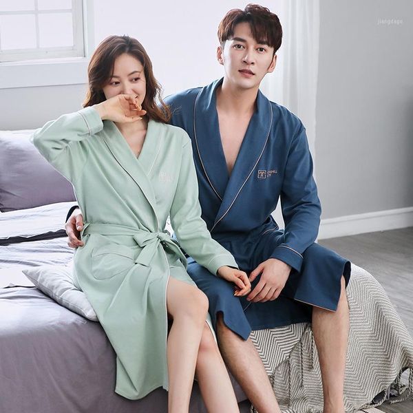 lovers dressing gown women men cotton robes soft kimono bathrobe spring autumn bride and groom nightwear plus size xxxl men's sleepwear, Black;brown
lovers dressing gown women men cotton robes soft kimono bathrobe spring autumn bride and groom nightwear plus size xxxl men's sleepwear, Black;brown