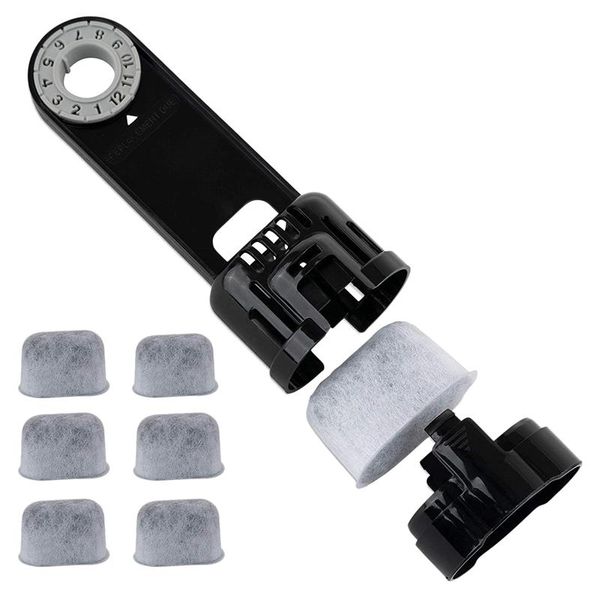 coffee filters water filter starter kit replacement for keurig 1.0 classic brewers,filter elements and holder filters,black 6pack
coffee filters water filter starter kit replacement for keurig 1.0 classic brewers,filter elements and holder filters,black 6pack