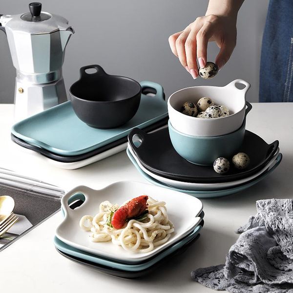 dishes & plates japanese simple solid scrub matte two-ear roasted plate fruit salad breakfast home western tableware
dishes & plates japanese simple solid scrub matte two-ear roasted plate fruit salad breakfast home western tableware