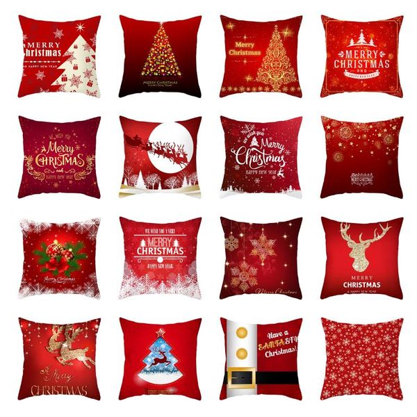 cushion/decorative pillow christmas tree ornaments cushion cover xmas elk case for sofa decor polyester year winter snowflake red covers
cushion/decorative pillow christmas tree ornaments cushion cover xmas elk case for sofa decor polyester year winter snowflake red covers