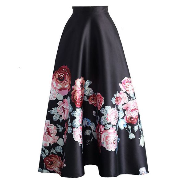 floral print high waist maxi skirt womans elegant ladies long flower pleated vintage skirts 2021 new style female skirts, Black
floral print high waist maxi skirt womans elegant ladies long flower pleated vintage skirts 2021 new style female skirts, Black