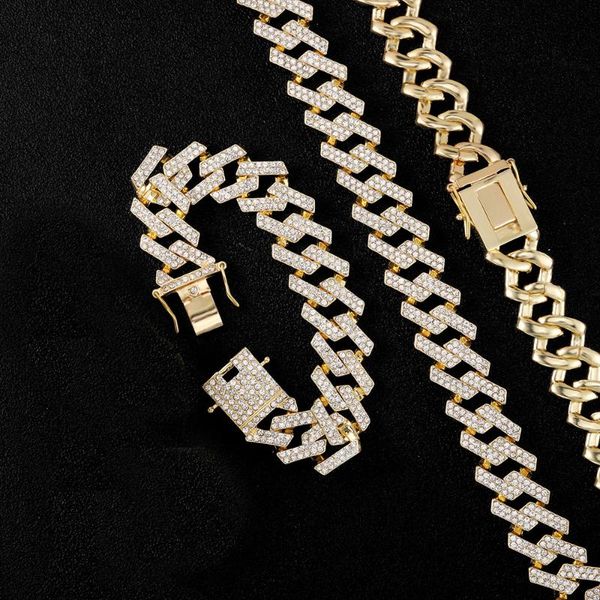pendant necklaces 20mm necklace+bracelet hip hop jewelry choker iced out cuban necklace rhinestone cz clasp for mens rapper link, Silver
pendant necklaces 20mm necklace+bracelet hip hop jewelry choker iced out cuban necklace rhinestone cz clasp for mens rapper link, Silver
