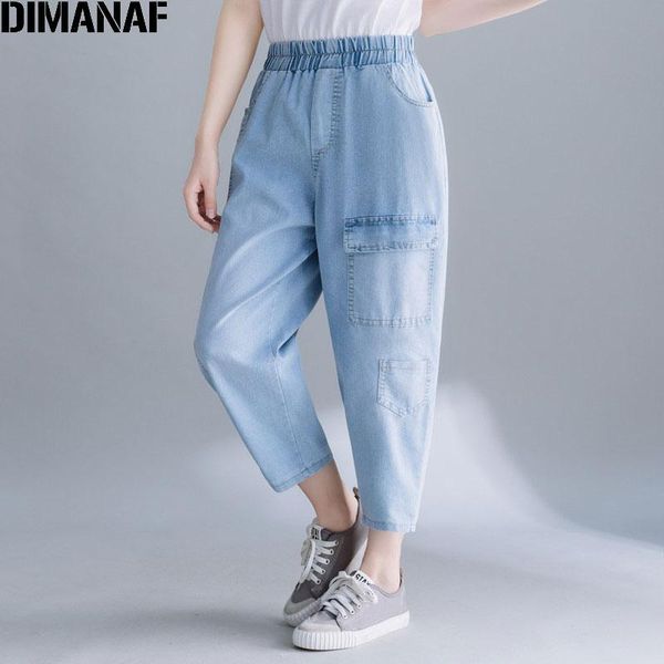 women's jeans dimanaf 2021 plus size denim women harem pants female lady summer style basic elastic waist solid blue pocket pantalones
women's jeans dimanaf 2021 plus size denim women harem pants female lady summer style basic elastic waist solid blue pocket pantalones