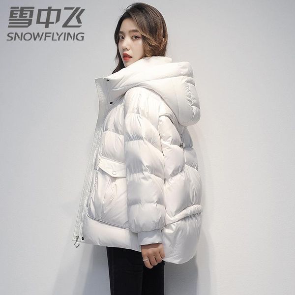 women's down & parkas in the snow jacket 2021 short hooded bread fashion large pocket thickened winter coat trend, Black
women's down & parkas in the snow jacket 2021 short hooded bread fashion large pocket thickened winter coat trend, Black