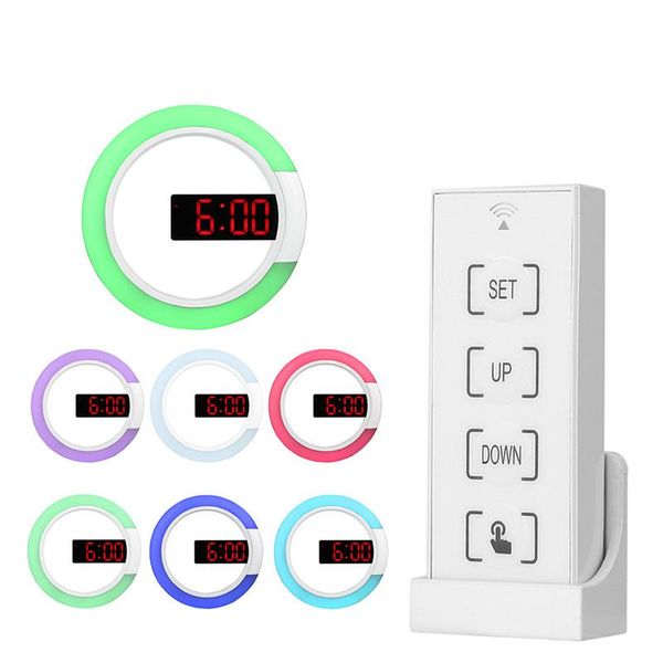 wall clocks led mirror mollow clock with remote control creative hanging digital alarm temperature 7 color rgb light
wall clocks led mirror mollow clock with remote control creative hanging digital alarm temperature 7 color rgb light