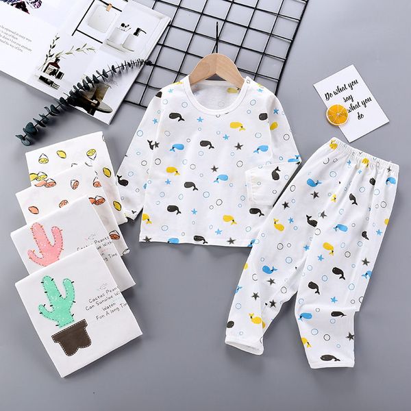 2021 kids boys pajamas set spring autnmu baby girls sleepwear nightwear infant clothes cartoon pajama cotton childrens pyjamas, White
2021 kids boys pajamas set spring autnmu baby girls sleepwear nightwear infant clothes cartoon pajama cotton childrens pyjamas, White