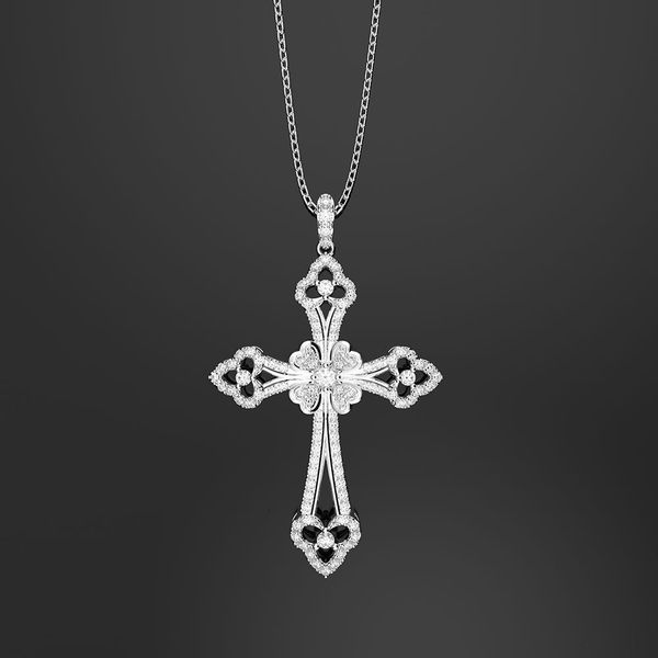 HBP Shipai fashion women's jewelry Cross Necklace zircon inlaid sweater chain straight, Silver
HBP Shipai fashion women's jewelry Cross Necklace zircon inlaid sweater chain straight, Silver