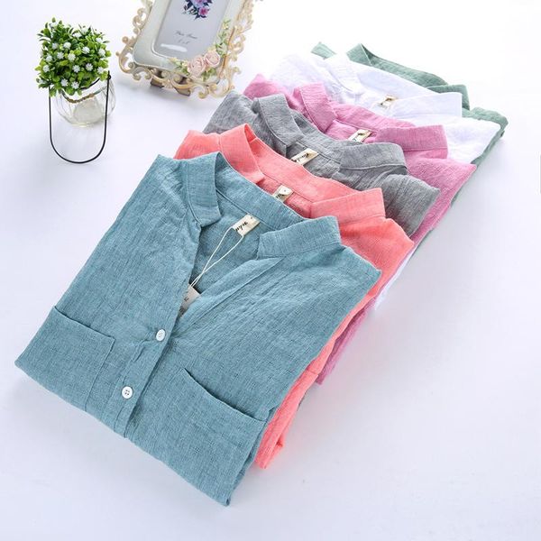 cotton and linen v neck sunscreen shirt women long sleeve korean loose collar shirt summer, White
cotton and linen v neck sunscreen shirt women long sleeve korean loose collar shirt summer, White