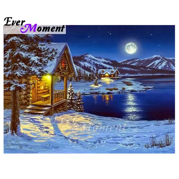 diamond painting ever moment mural beautiful winter landscape house and moon diy mosaic embroidery 5d arrivals 5l426
diamond painting ever moment mural beautiful winter landscape house and moon diy mosaic embroidery 5d arrivals 5l426