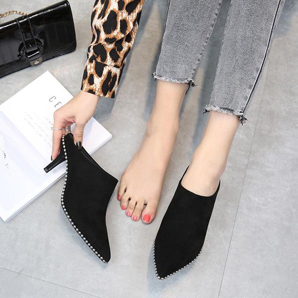 dress shoes 2021 spring female europe solid tip stilettos personality after empty fashion, Black
dress shoes 2021 spring female europe solid tip stilettos personality after empty fashion, Black