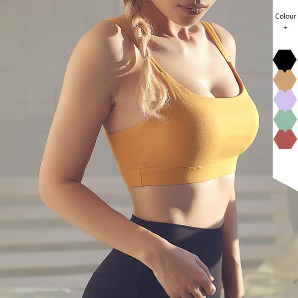gym clothing workout female active wear double thin shoulder straps gathered fitness sports bra beauty back shockproof yoga underwear, White;black
gym clothing workout female active wear double thin shoulder straps gathered fitness sports bra beauty back shockproof yoga underwear, White;black