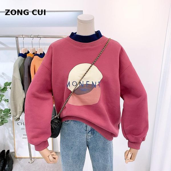 women's hoodies & sweatshirts fleece sweatshirt autumn winter japanese style crew neck loose purple hoodie plus size student jacket 202, Black
women's hoodies & sweatshirts fleece sweatshirt autumn winter japanese style crew neck loose purple hoodie plus size student jacket 202, Black