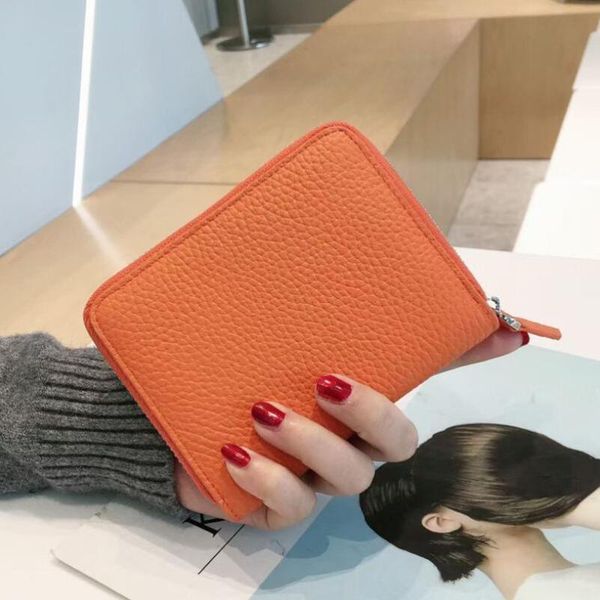 card holders san maries fashion cow leather women wallet clutch female short small coin purse brand zipper cash, Brown;gray
card holders san maries fashion cow leather women wallet clutch female short small coin purse brand zipper cash, Brown;gray
