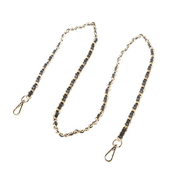 bag parts & accessories fashion metal leather shoulder chain strap handle handbag replacement, Black
bag parts & accessories fashion metal leather shoulder chain strap handle handbag replacement, Black