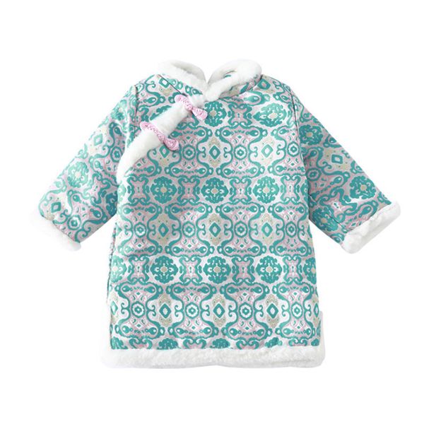 2021 new kids children girls padded winter clothing chinese style p5mo, Red;yellow 
2021 new kids children girls padded winter clothing chinese style p5mo, Red;yellow