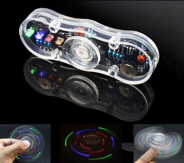 integrated circuits electronic diy kit pov rotate fingertip gyro soldering colorful diode training set
integrated circuits electronic diy kit pov rotate fingertip gyro soldering colorful diode training set