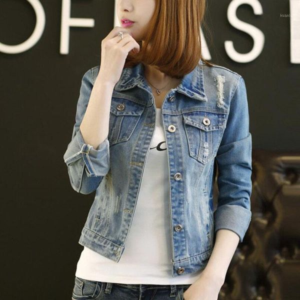 women's denim jacket spring autumn short hollow fashion casual jeans coat bomber jackets street clothing, Black;brown
women's denim jacket spring autumn short hollow fashion casual jeans coat bomber jackets street clothing, Black;brown