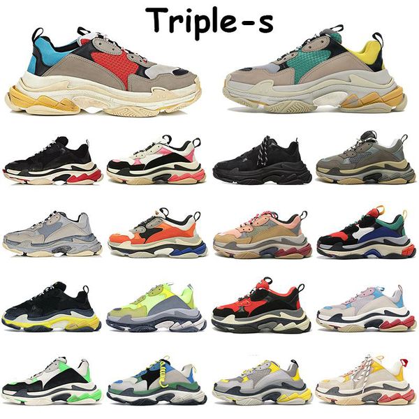 2021 new triple-s men women shoes platform sneakers cream yellow red beige grey triple black navy white purple multi color mens trainers
2021 new triple-s men women shoes platform sneakers cream yellow red beige grey triple black navy white purple multi color mens trainers