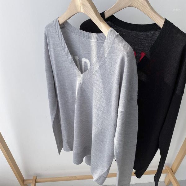 100% wool women knitted sweater back letters jumper knitwear female v-neck fashion pullover women's sweaters, White;black
100% wool women knitted sweater back letters jumper knitwear female v-neck fashion pullover women's sweaters, White;black